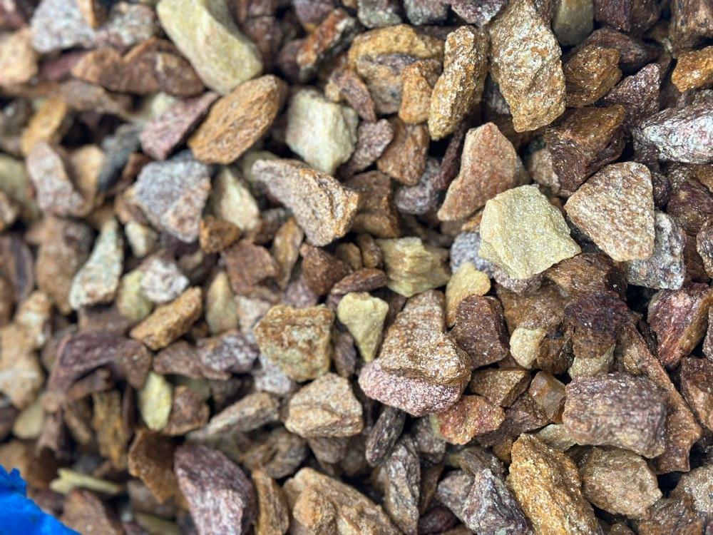 Златолит персиковый декоративная каменная крошка купить в Воскресенске