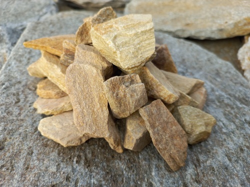 Златолит жёлтый декоративная каменная крошка купить в Воскресенске