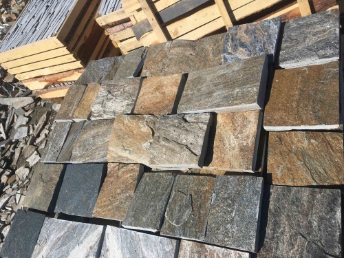 Плитка пилёная златолит Уральский для фасада купить в Воскресенске