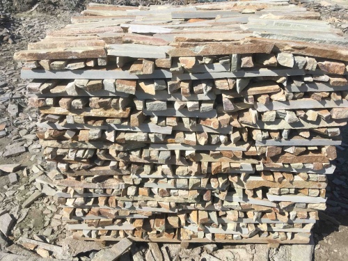 Горбушка златолит золотистый для облицовки купить в Воскресенске