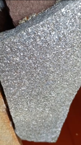 Плитняк златолит серебристый для цоколя, отмостки купить в Воскресенске