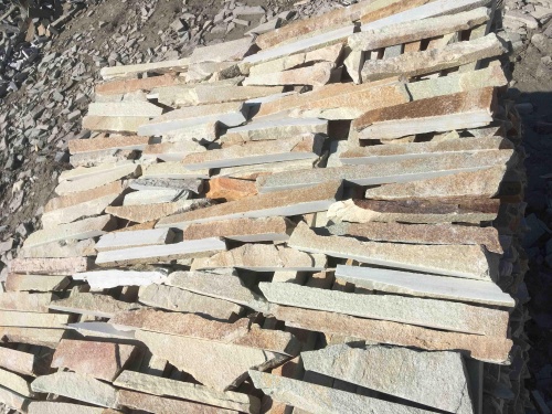 Горбушка златолит золотистый для облицовки купить в Воскресенске