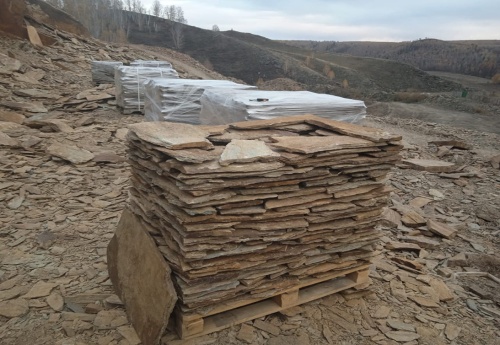 Плитняк кора дерева для цоколя, отмостки купить в Воскресенске