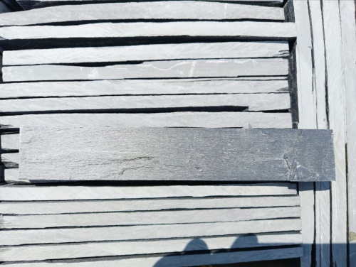 Плитка чёрная из натурального камня фасадная 30 см * 5 см, толщина 7 мм -30 мм купить в Воскресенске